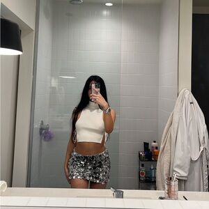 Edikted sequin skirt